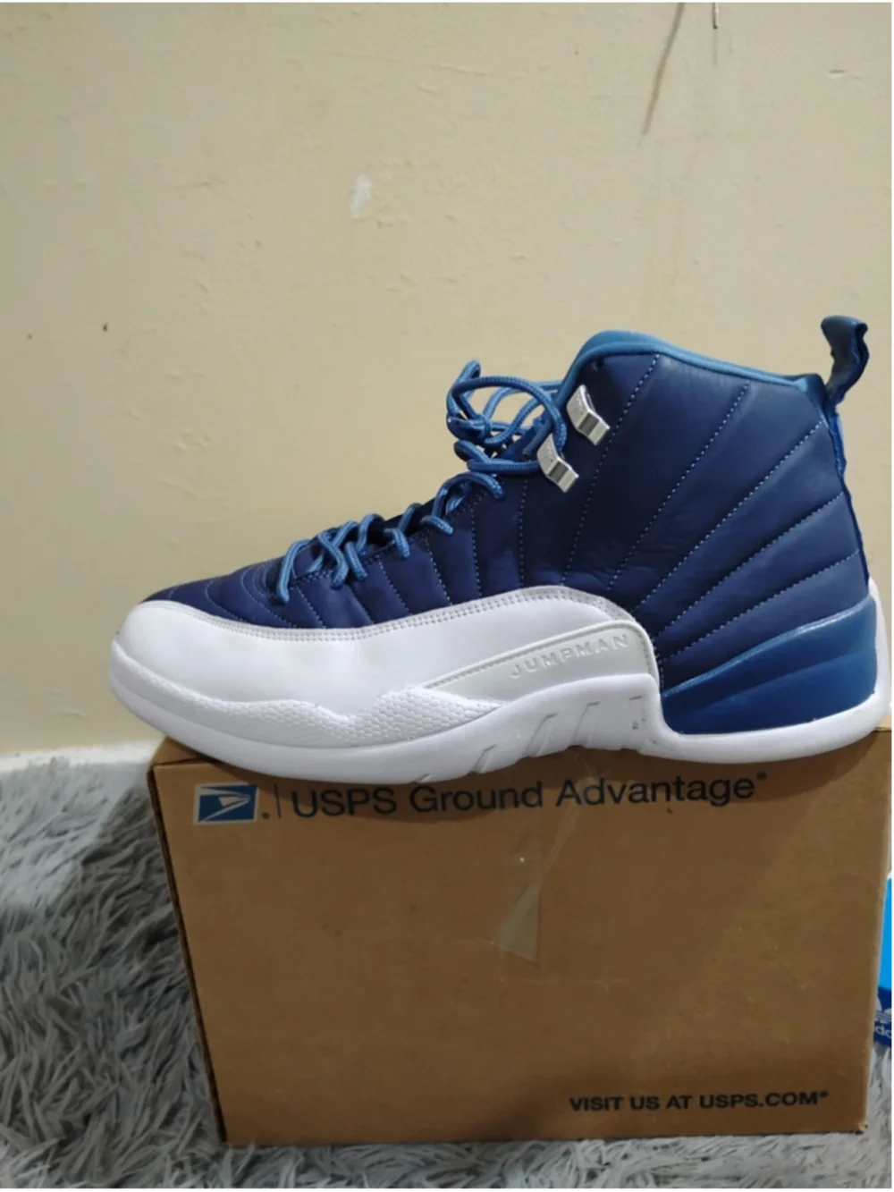 Nike Air Jordan 12 Men's Size 13 Retro Indigo 2020 Sneakers 130690-404